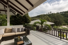 Outdoor lounge at Secret Beach Villa, a 4-6 bedroom villa with ocean and beach view located in Koh Phangan, Thailand