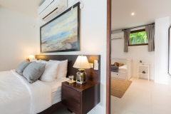 Bedroom at Secret Beach Villa, a 4-6 bedroom villa with ocean and beach view located in Koh Phangan, Thailand
