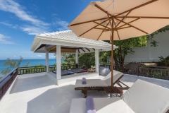 Outdoor massage sala at Secret Beach Villa, a 4-6 bedroom villa with ocean and beach view located in Koh Phangan, Thailand