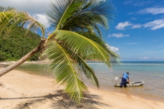 Beach close to Secret Beach Villa, a 4-6 bedroom villa with ocean and beach view located in Koh Phangan, Thailand
