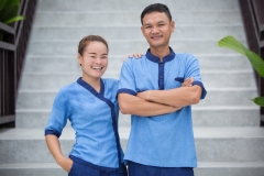 Staff at Secret Beach Villa, a 4-6 bedroom villa with ocean and beach view located in Koh Phangan, Thailand